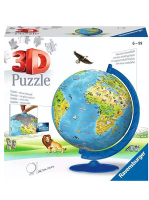 NEU 3D Globus Puzzle Ravensburger Cottagecore Grannycore Brettspiele £20
