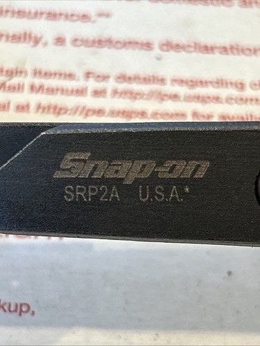 Snap-on Tools USA NEW Straight Tip Transmission Snap Ring Pliers SRP2A - Foto 3 di 9