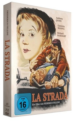 La Strada - Das Lied der Straße (1954)[Blu-ray & DVD Mediabook/NEU/OVP] Fellini