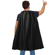 Adult Superhero Capes and Masks - Halloween Vampire Cape Medium, Black