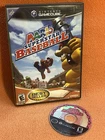 Mario Superstar Baseball Nintendo GameCube Black Label Tested Game & Case!