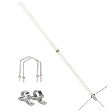 High Gain GMRS Base Antenna 7.2dBi, 462-467MHz Fiberglass UHF Repeater Antenna