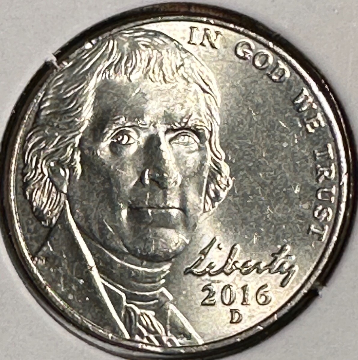 2016 D Jefferson Nickel uncirculated from Mint set | eBay