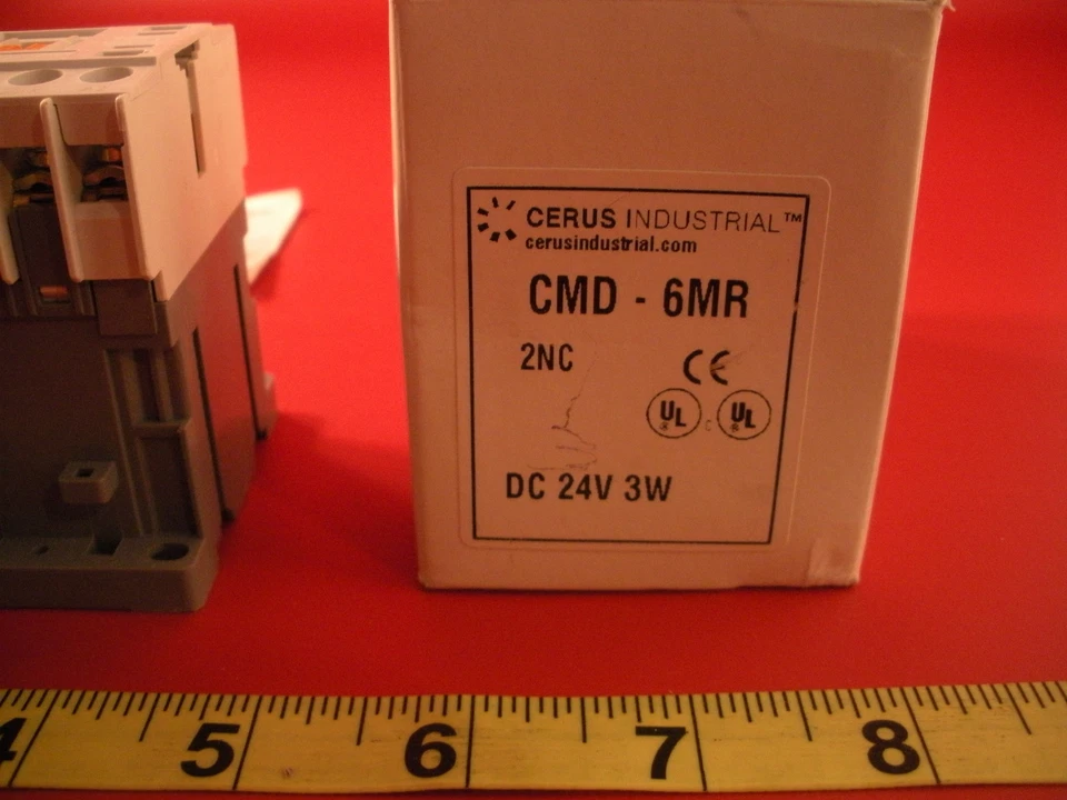 Cerus CMD-6MR Contactor CMC(D)-6M Orion Industrial Relay 2NC 24v 3w Nib New - Image 2 of 4