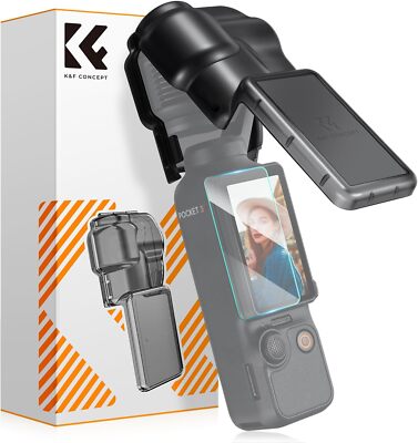 K&F CONCEPT Schutzhülle Objektivschutz Gimbal Displayschutz für Osmo Pocket 3