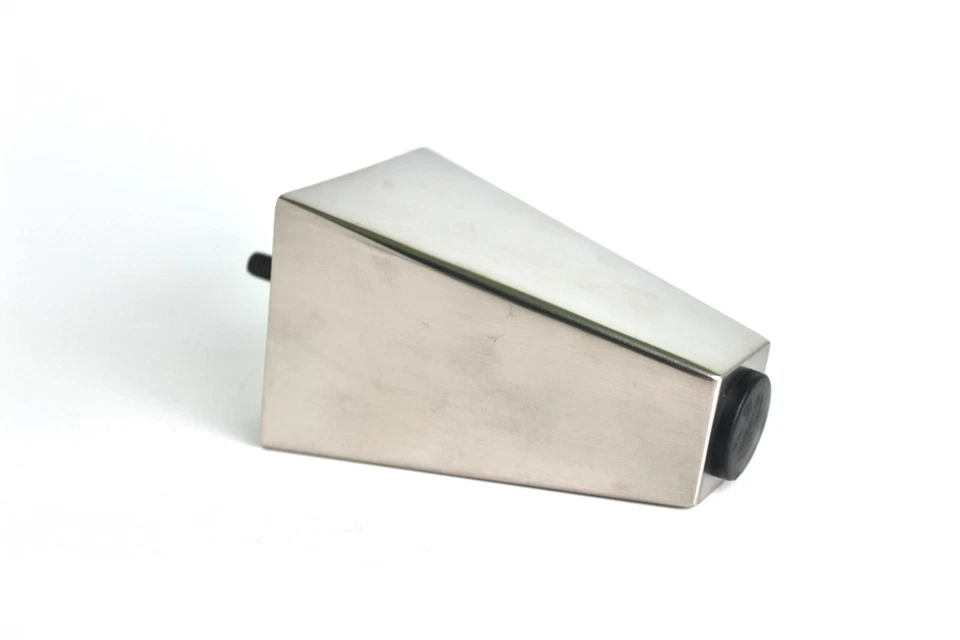 Sofá/silla/pierna de muebles otomanos de acero inoxidable pulido con patas cromadas de 5" Foto 4 de 4