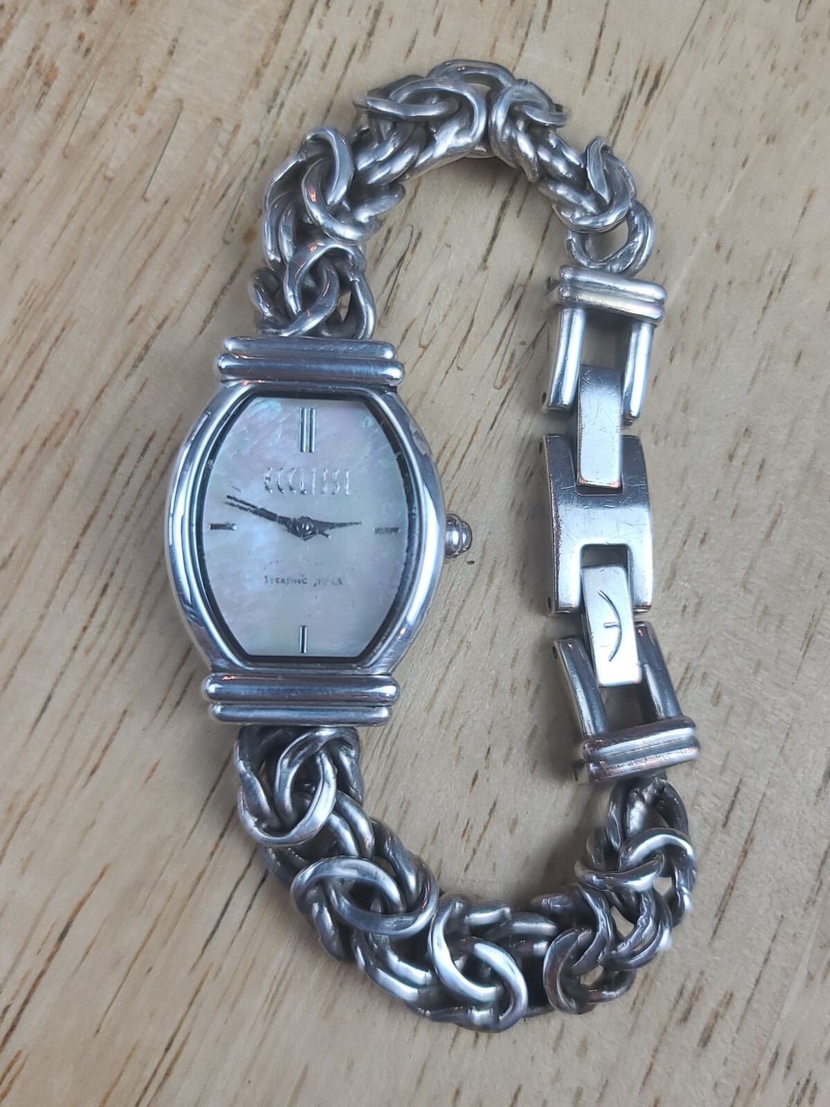 VTG Ecclissi Sterling 925 Solid Silver  Byzantine… - image 1