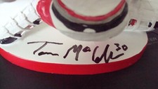 Tom McCollum AUTOGRAPHED bobblehead Grand Rapids Griffins Detroit Red Wings Sga