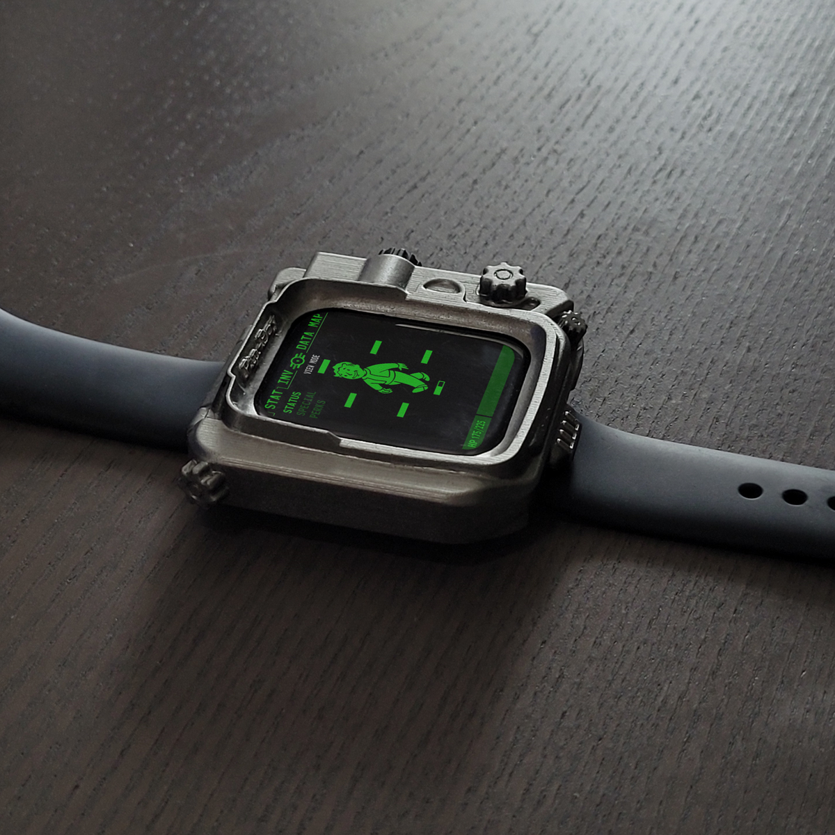 Apple watch custom case, Fallout, Pip Boy, Series 7, Series9, TV