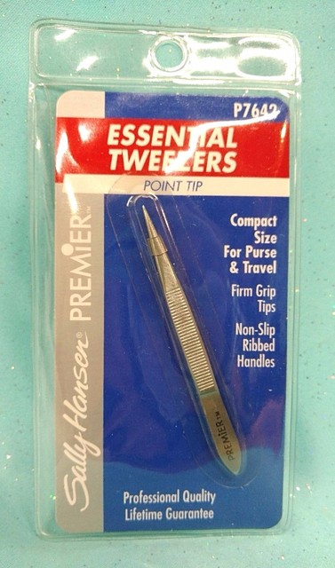 72 Sally Hansen Premier Essential Tweezer Point Tip P7642 Compact
