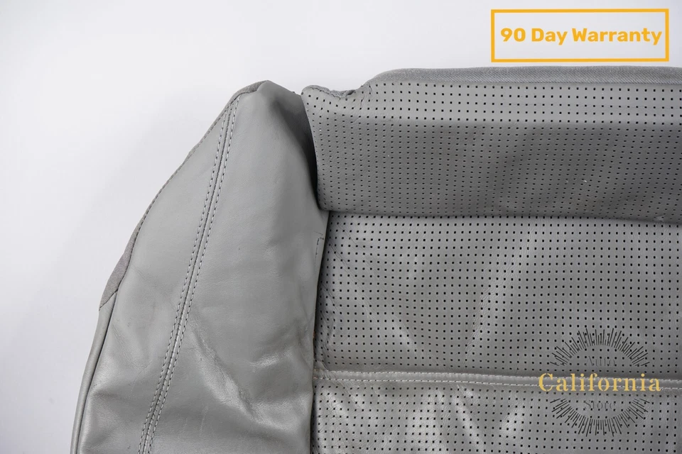 06-11 Mercedes W219 CLS63 CLS55 Asiento inferior trasero derecho revestimiento de cuero OEM Foto 2 de 4