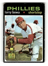1971 Topps Philadelphia Phillies Larry Bowa #233 G VG