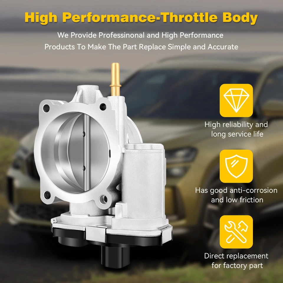 Carrocería del acelerador para Chevrolet Trailblazer GMC Envoy Saab 9-7x 4,2 L 2009-2008 Foto 2 de 4