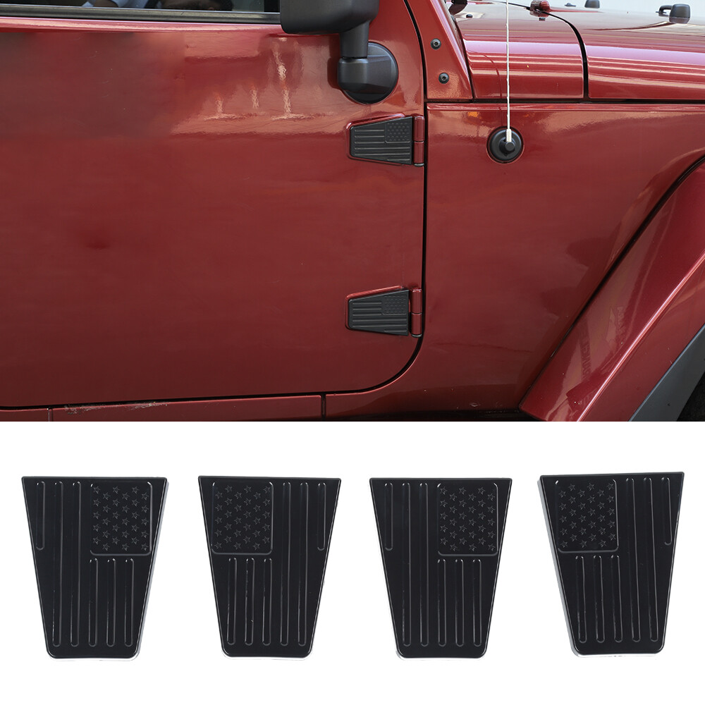 37pc Purple Exterior Door Hinge/Handle Cover Trim Kit For Jeep Wrangler JL 2018