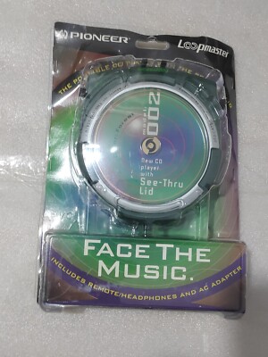 ループマスター　パイオニア New Old Stock, Untested, Pioneer Loopmaster PCD-002 Clear Portable
