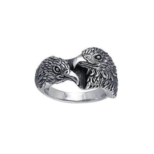 Ted Andrews Chouette .925 Bague en Argent Par Peter Stone Bijoux Fin Sage