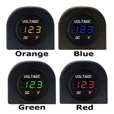 Waterproof Car Battery Meter Dc 12v Voltmeter Led Digital Display Voltage Gauge