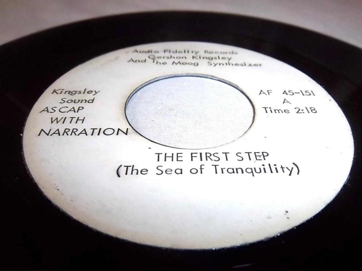 GERSHON KINGSLEY-THE FIRST STEP-RARE ACETATE TEST PRESSING-AUDIO