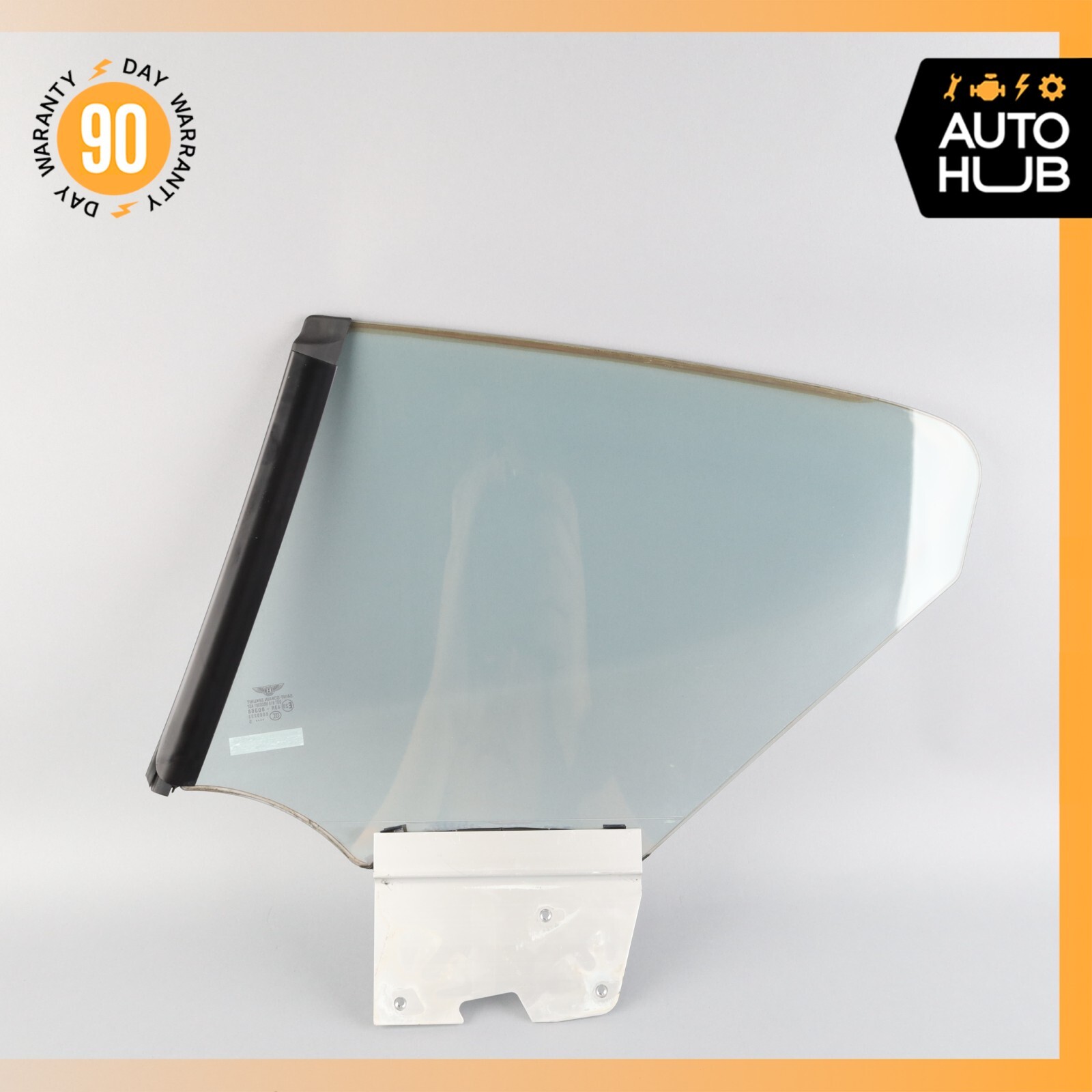 03-10 Bentley Continental GT Coupe Rear Right Side Quarter Window Glass OEM 73k