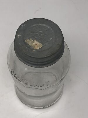 Vintage Speas Quart Zinc Lid