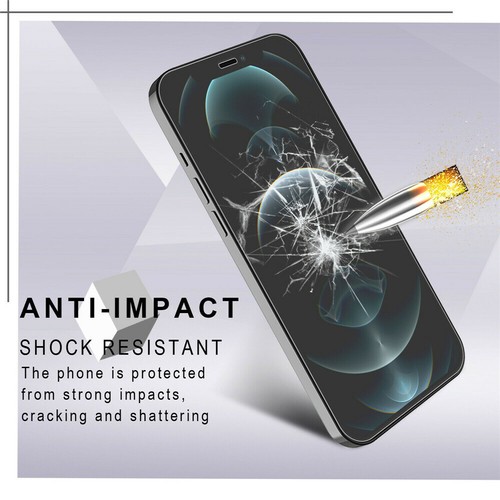 For iPhone 13/12 Pro Max/11 Pro Max /XR Tempered Glass Screen Protector HD Film - Picture 7 of 26