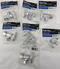 DuraPro 101584 Angle Stop 5/8" OD Compression x 3/8" OD Qty 7