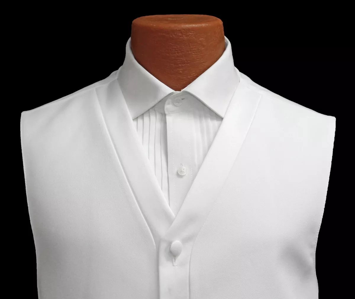Tux with white vest sale