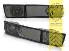Nebelscheinwerfer für VW Golf 3 Limousine Variant Cabrio Vento schwarz chrom