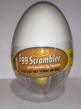 HUTZLER EGG SCRAMBLER W/ REMOVABLE SEPARATOR KITCHEN TOOL