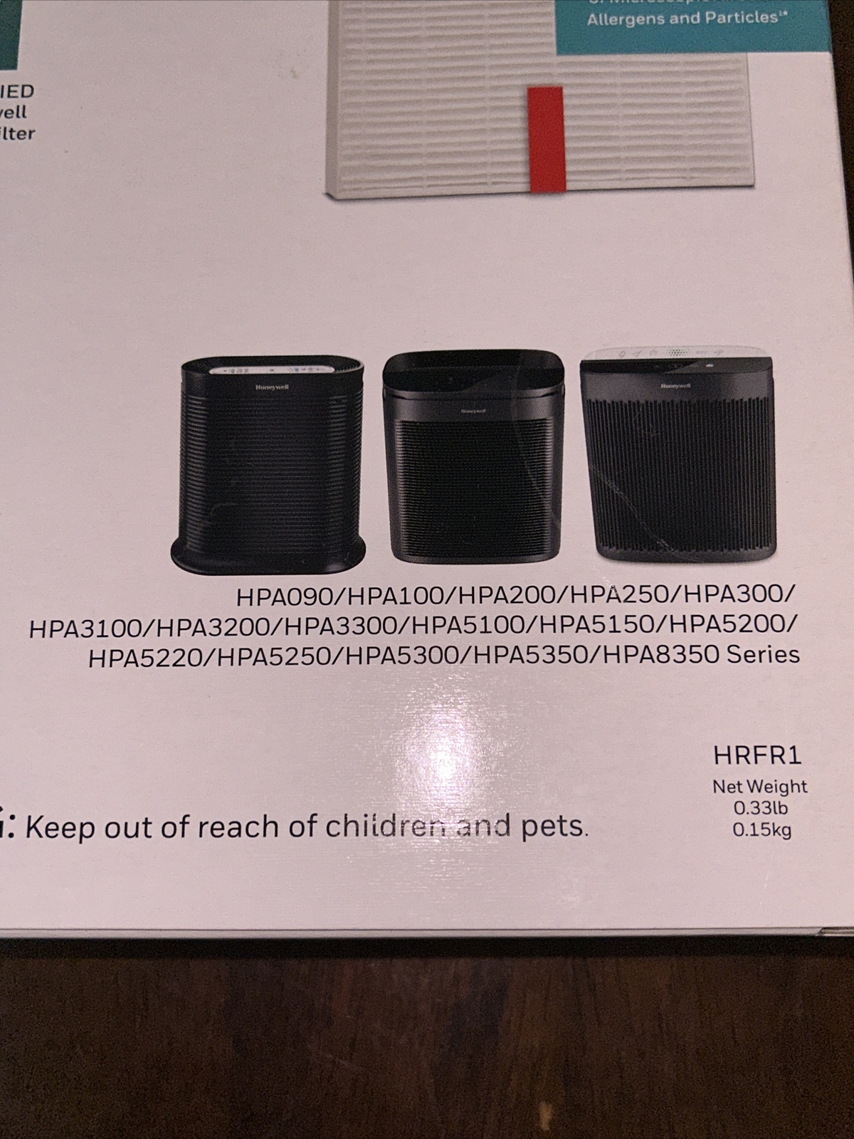 Honeywell HRF-R1 True HEPA Replacement Filter