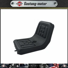 High Back Mower Seat Black Adjustable Universal Lawn Tractor Seat