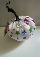 Happy Halloween Foam Printed Stars Pumpkin 5inch New