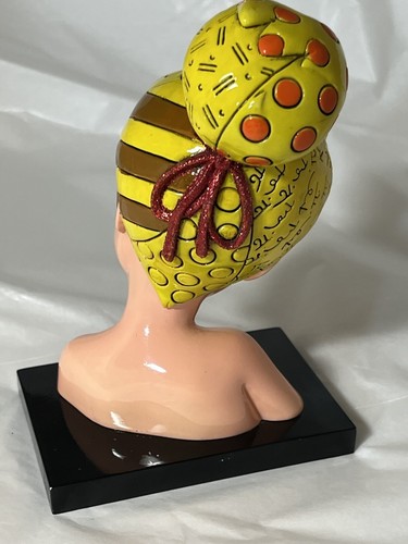 Walt Disney Romero Britto Central Tinker Bell Figurine Bust Statue figurine 2012 - Picture 7 of 16