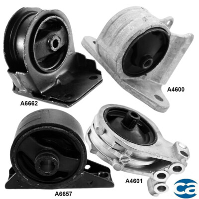 Juego De 4 Soporte Motor Y Transmisión Para Sebring/Avenger/Eclipse 2.0L Manual 95-99 - RC Auto Parts