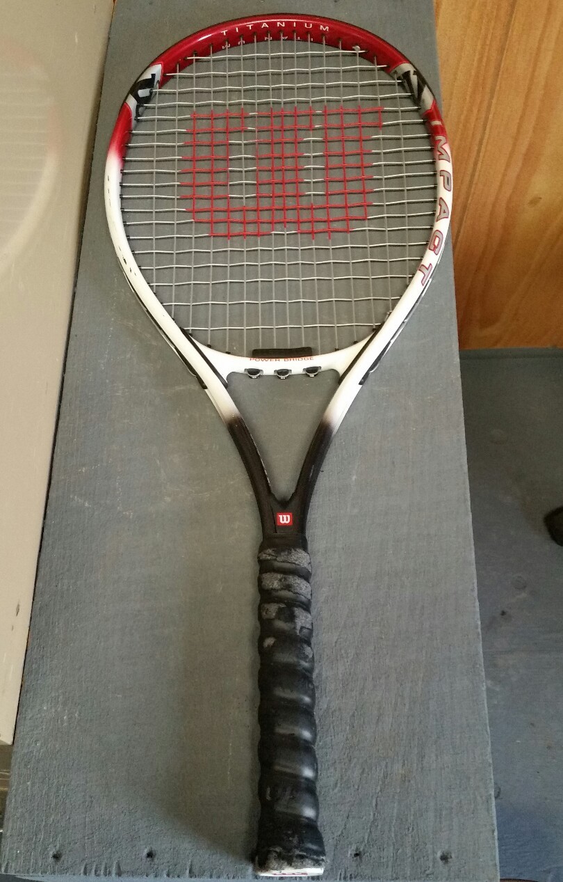 wilson titanium soft shock tennis racket used eBay