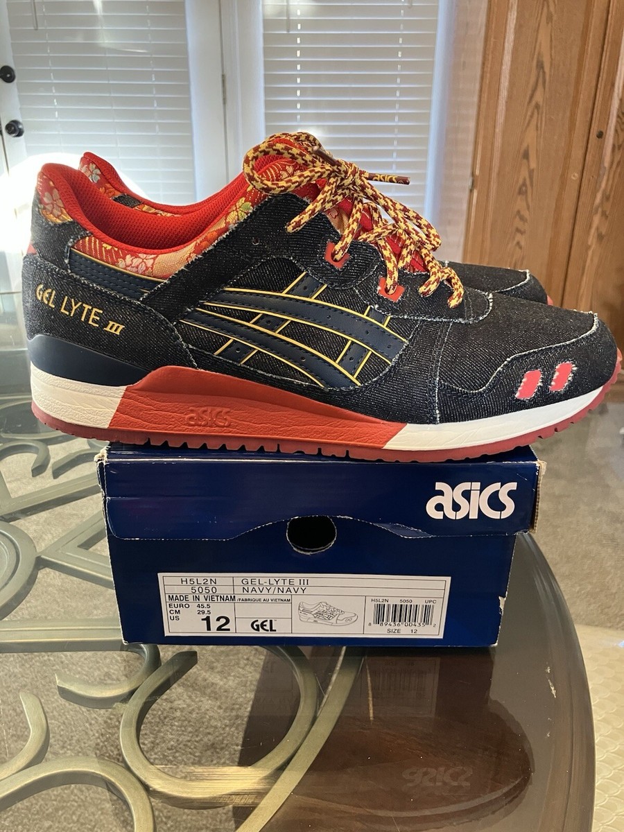 Asics Japanese Denim Kimono Size Asics Gel Lyte III Japanese