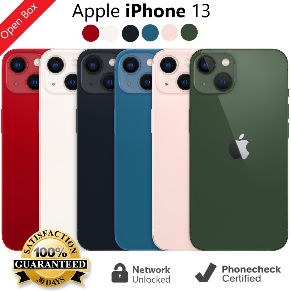 Apple iPhone 13 - 128GB | 256GB (Unlocked) AT&T Verizon T Apple iPhone 13 - 128GB | 256GB (Unlocked) AT&T Verizon T