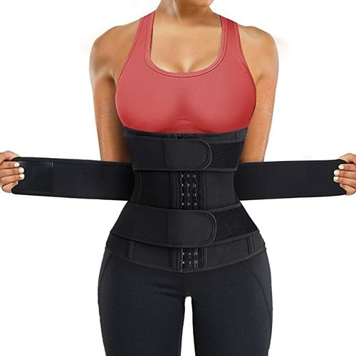 Mujeres Sauna Sudor Cintura Entrenador Corsé Pérdida de Peso Formador Corporal Yoga Cinturón Más Delgado - Imagen 4 de 37
