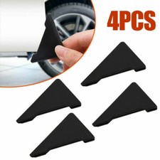 4x Silicone Car Door 90° Angle Corner Edge Guards Cover Anti-Collision Protector