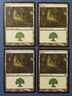 MTG 4x Forest (#299) x4 NM Shadowmoor Magic Playset Basic Land Alexander
