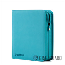 Grail Guard Premium Toploader ZIP Binder Album Folder - 4 Pocket 112 Slot