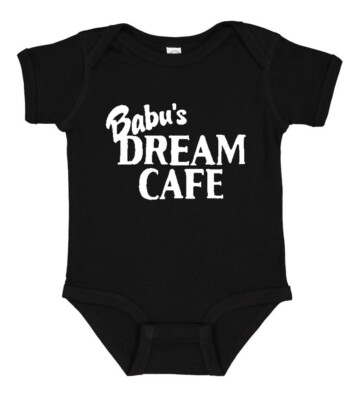 Seinfeld Babu's Dream Cafe Infant Bodysuit Shirt Set Outfit