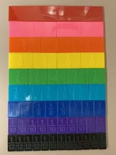 wooden fruit fraction set