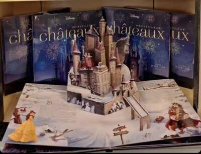 Disneyland Paris Disney Schlosser 3D Buch Book Faltbuch Groß Neu OVP
