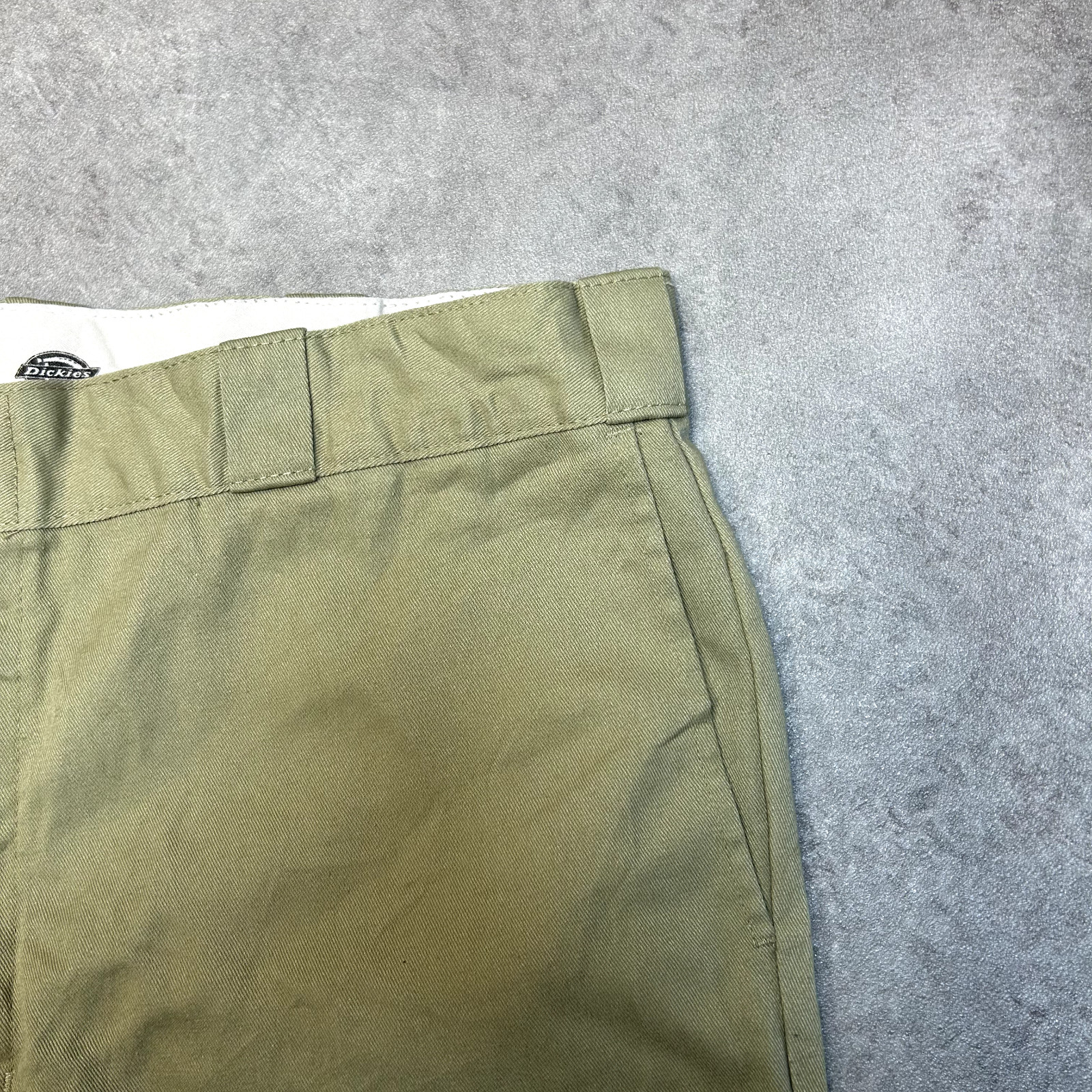 Dickies Carpenter Trousers Mens 34" Original Fit Workwear Canvas Pants, Beige image 4