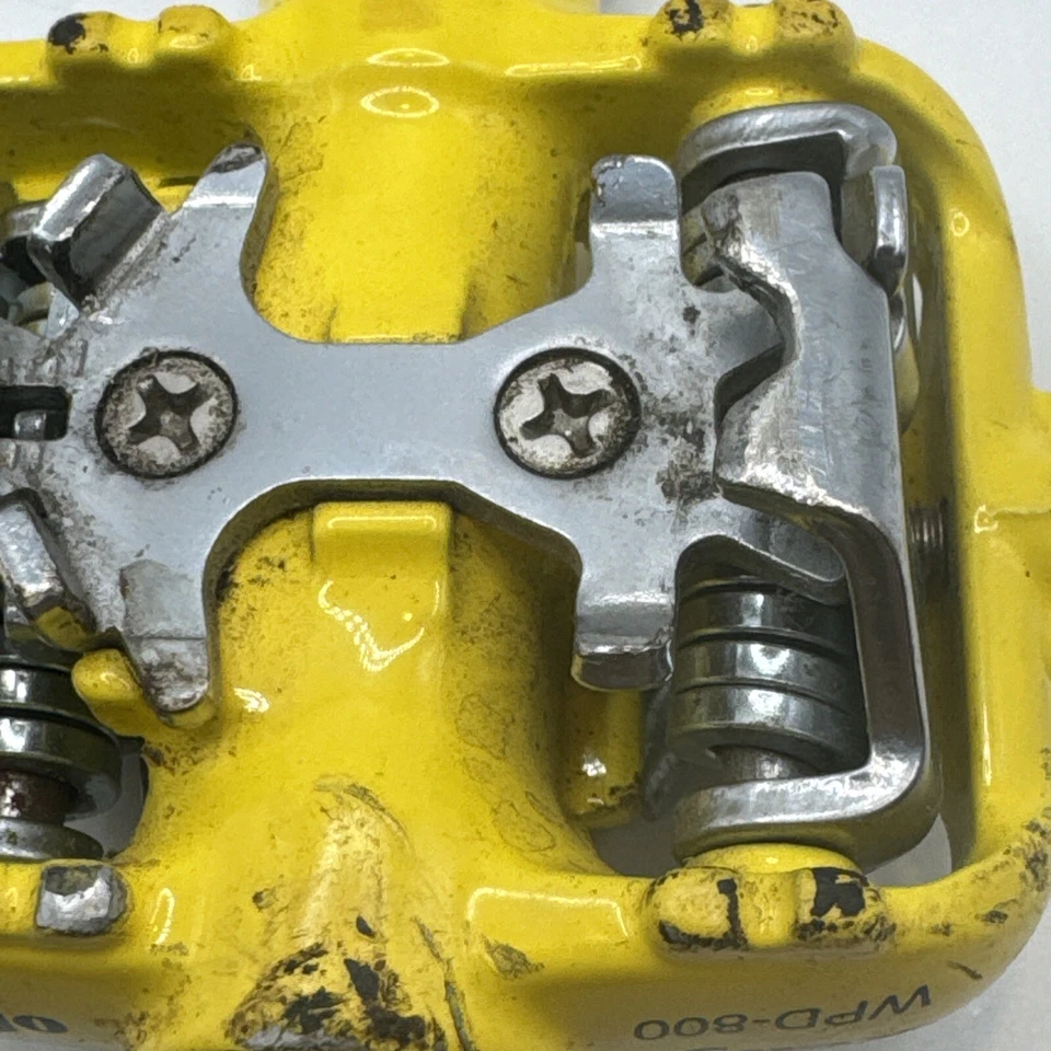 WELLGO WPD-800 YELLOW Clipless Pedal. 1 Pedal Total - Image 3 of 4