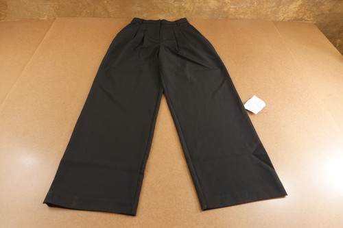 Miss Selfridge Womens Size 4 Black High Rise Tailored Wide Leg Dress Pants NWT