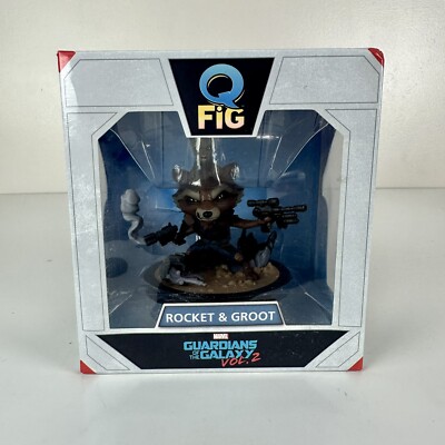 Q Fig Rocket Racoon and Groot Marvel Guardians of The Galaxy Vol. 2