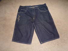 VINTAGE SEAN JOHN Y2K BAGGY HIP HOP CARPENTER MEN'S DENIM SHORTS SIZE 38