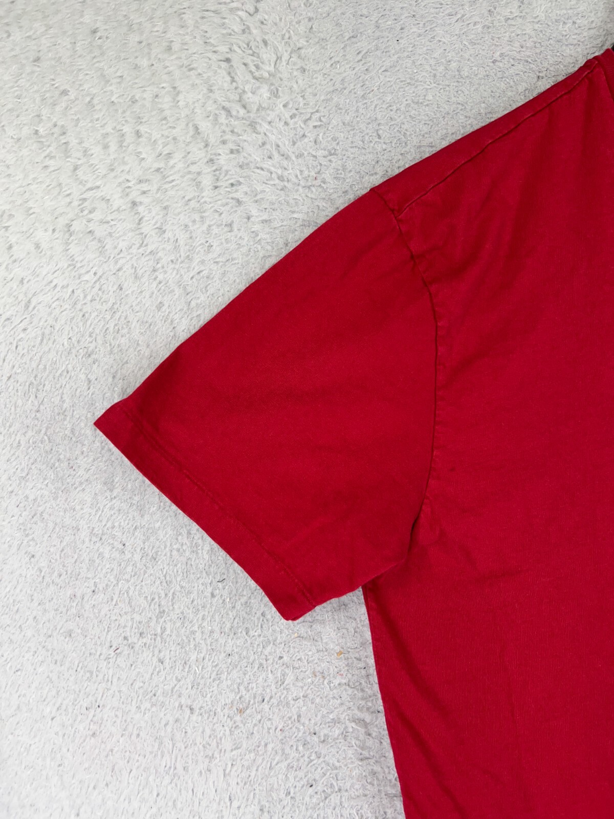 Polo Ralph Lauren camicia uomo grande rosso pony girocollo manica corta cotone